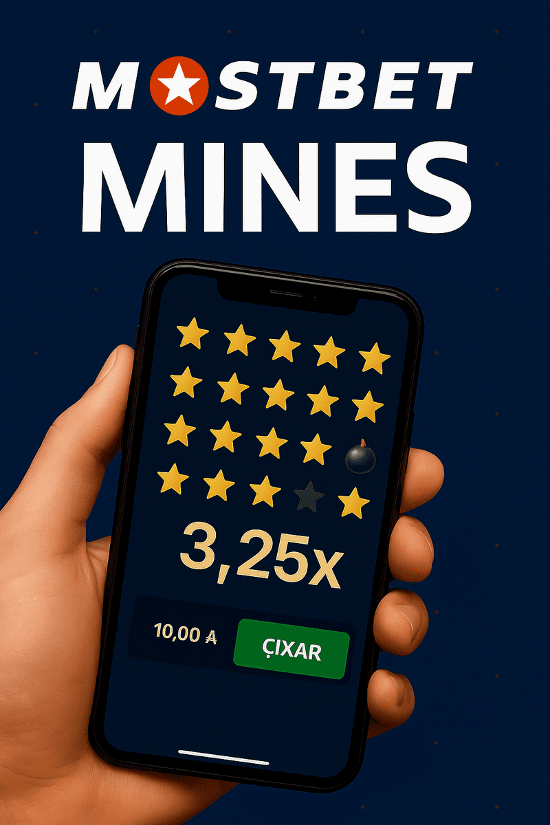 Mostbet Mines oyununu mobil telefonda oynayın və minalardan yayınaraq qazancınızı artırın